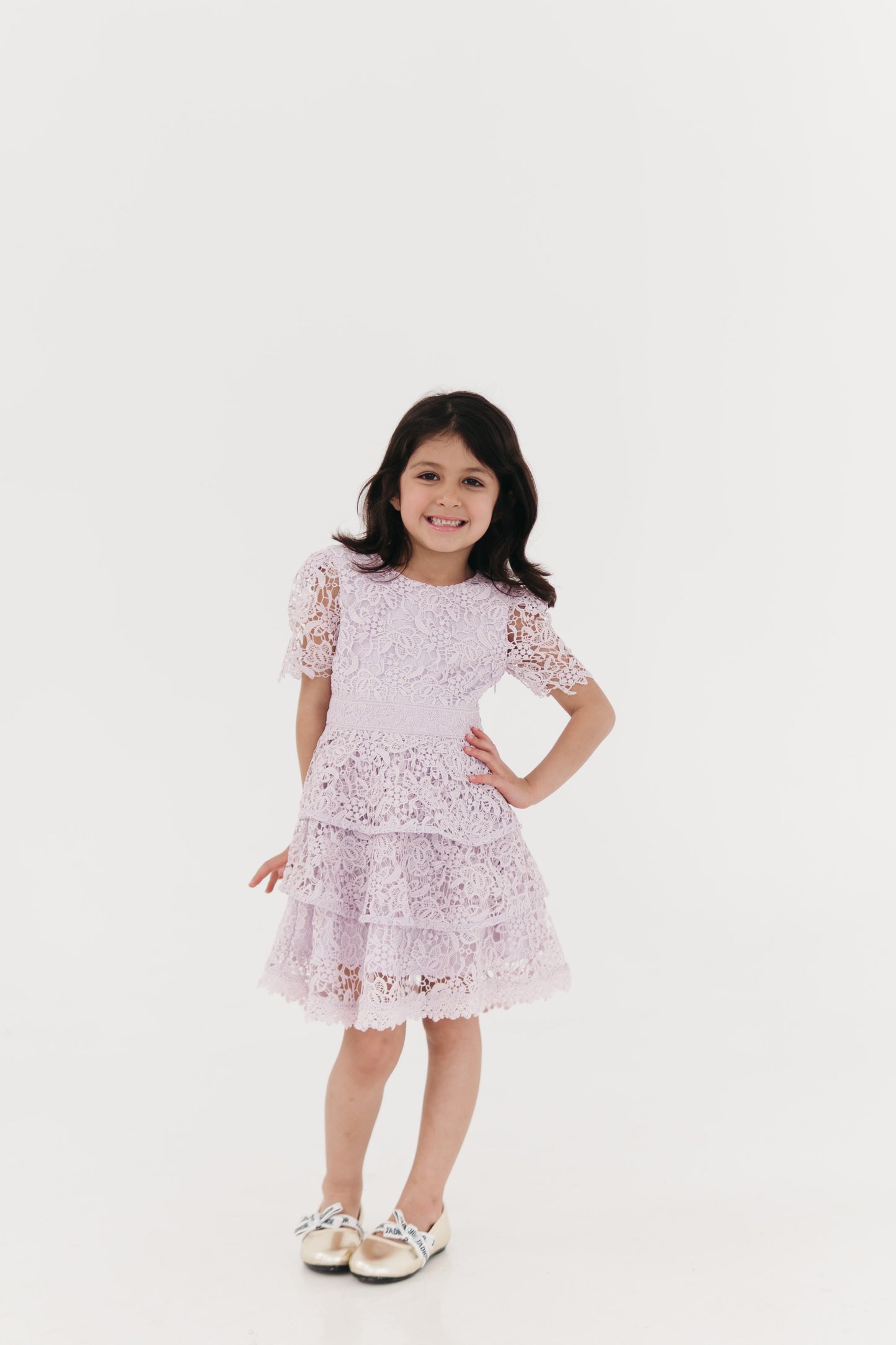 Lilac Bloom Girl Dress