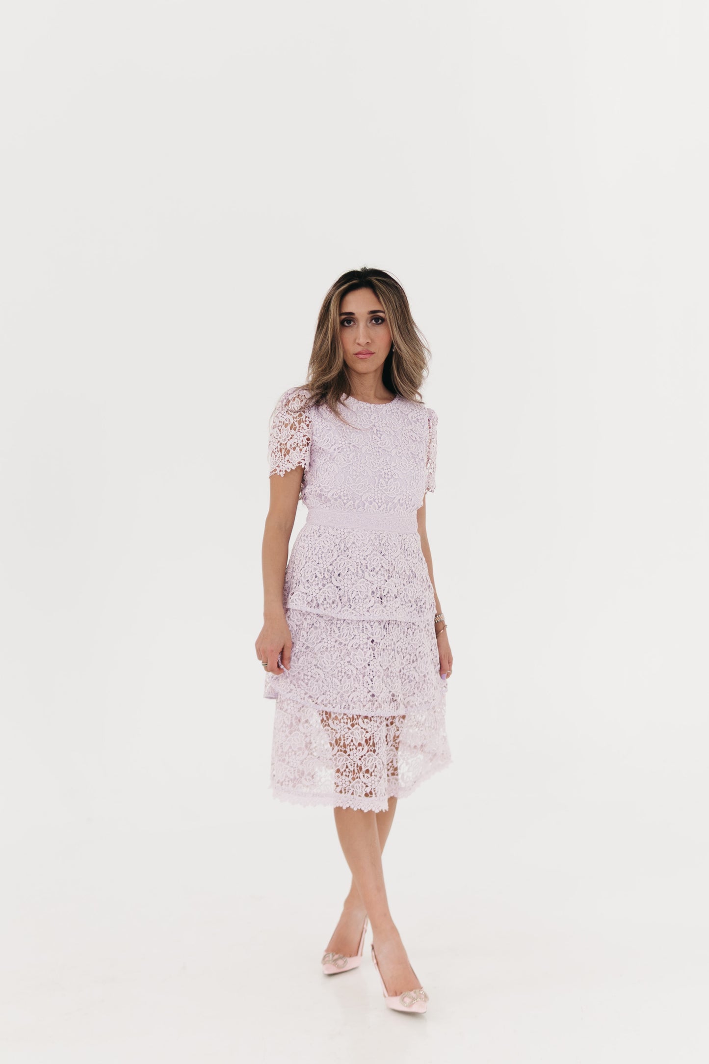 Lilac Bloom mom dress