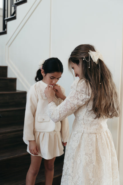 Ivory Grace Lace Dress