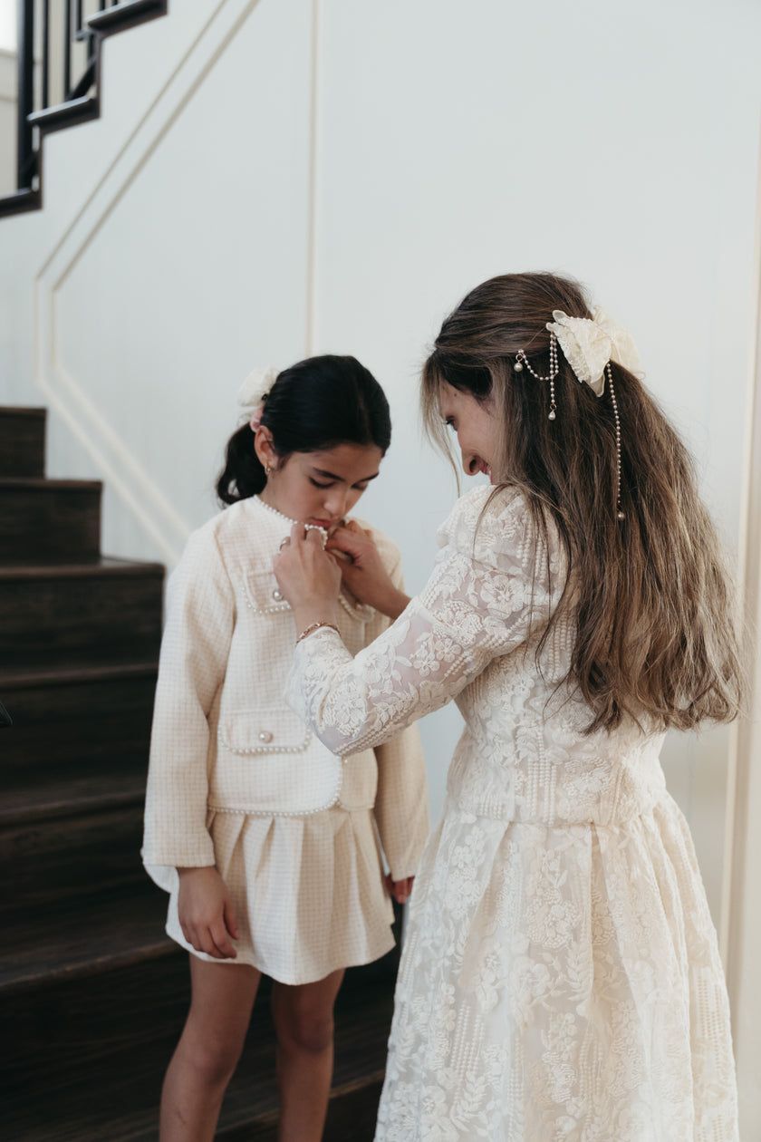 Ivory Grace Lace Dress