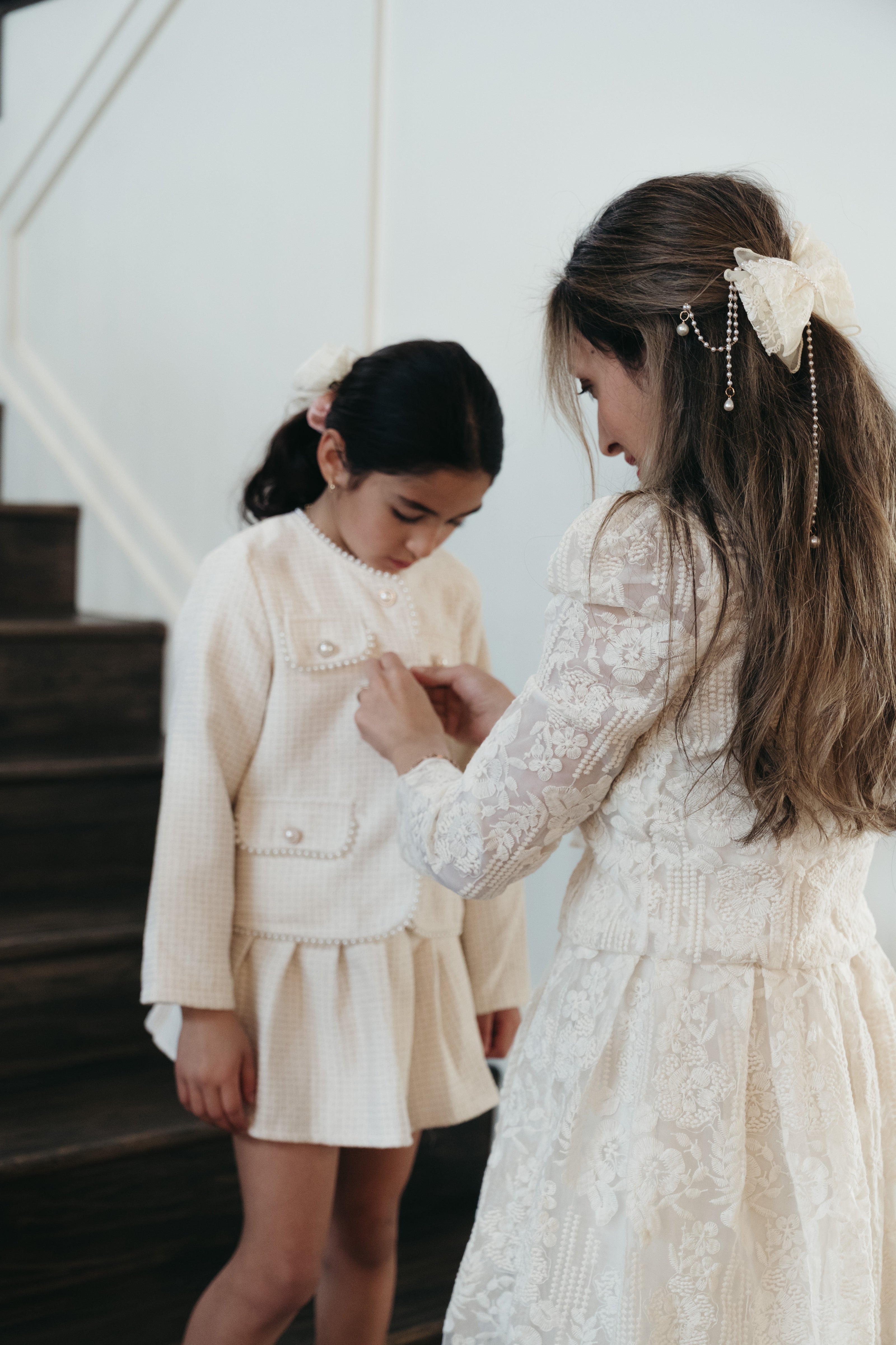 Ivory Grace Lace Dress