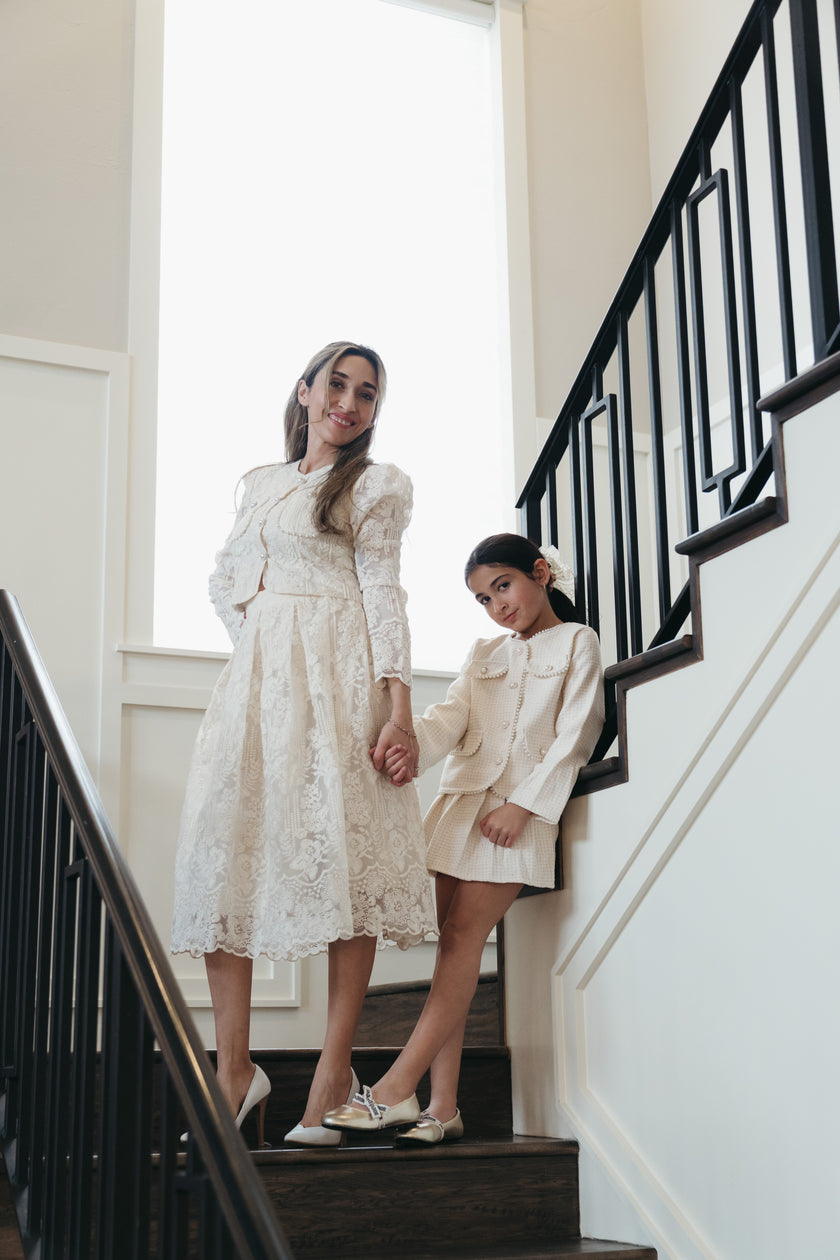 Ivory Grace Lace Dress