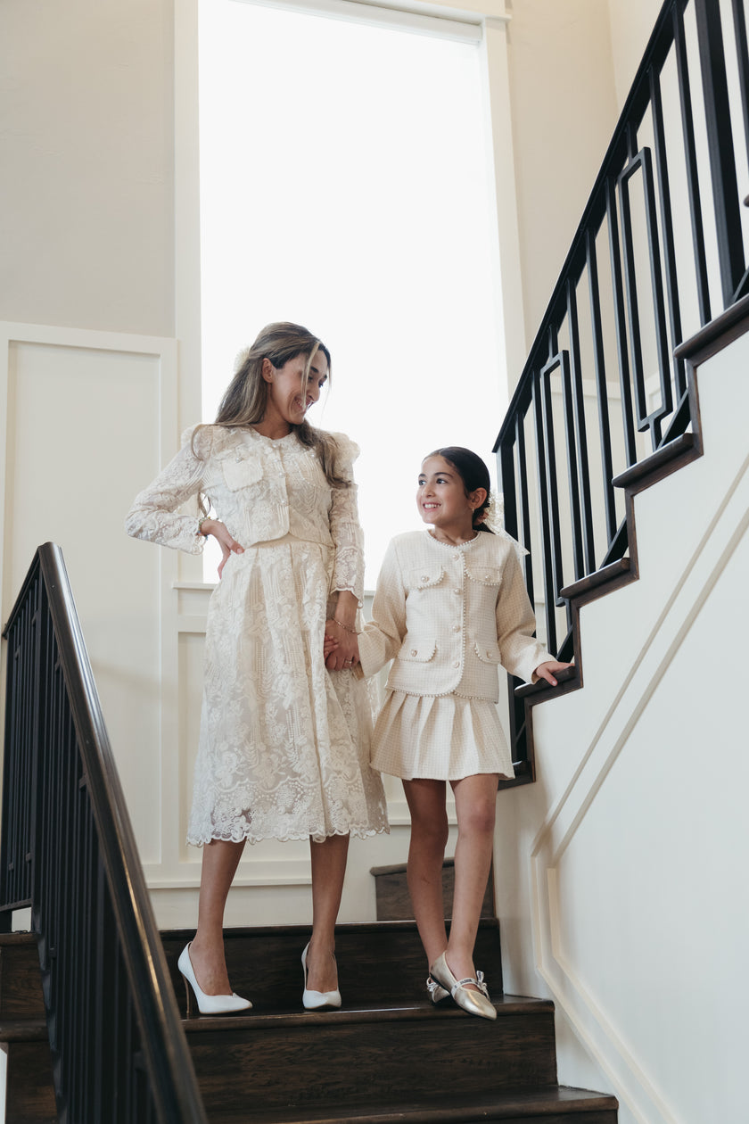 Ivory Grace Lace Dress