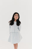 The Mini LUX Powder Blue Tweed Set